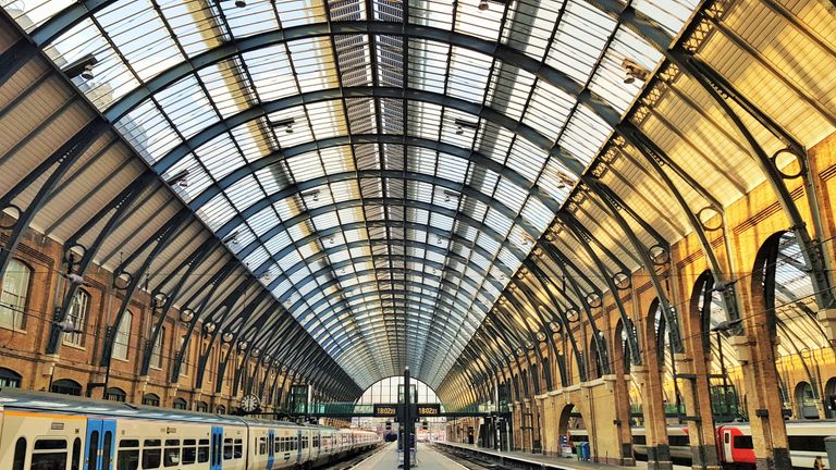 Journeys between Edinburgh and both Paris and Brussels involve taking trains from and to King's Cross